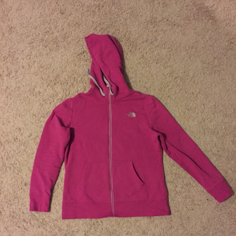 The north face zip up